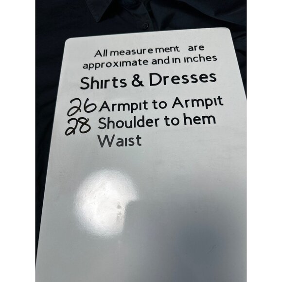 Soft Surroundings Womens Perfect Long Sleeve Button Down Shirt Plus Size 24W - Picture 10 of 10